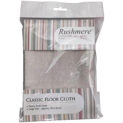Rushmere Heavy Duty Twill Woven Cleaning Floor Cloth 50 x 40cm Rushmere Heavy Duty Twill Woven Cleaning Floor Cloth 50 x 40cm