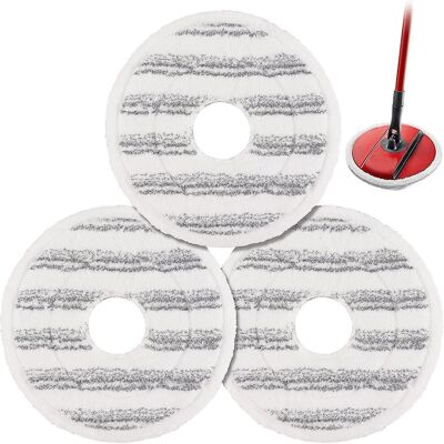 Unbranded (gray) 3pcs Mop Refill For Vileda Spin And Clean Mop,spin Mop Head Replacement, Unbranded (gray) 3pcs Mop Refill For Vileda Spin And Clean Mop,spin Mop Head Replacement,
