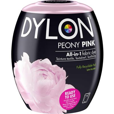 DYLON Washing Machine Fabric Dye Pod for Clothes & Soft Furnishings, 350g – Peon DYLON Washing Machine Fabric Dye Pod for Clothes & Soft Furnishings, 350g – Peon