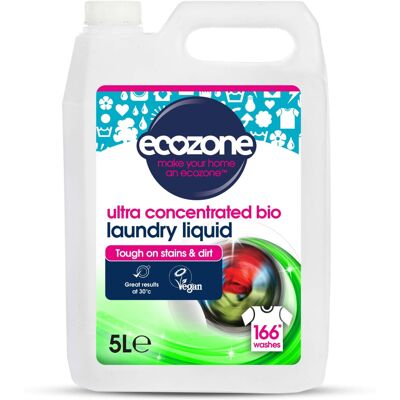 Ecozone Ultra Concentrated Biological Laundry Liquid, Bio Detergent, Washing Mac Ecozone Ultra Concentrated Biological Laundry Liquid, Bio Detergent, Washing Mac