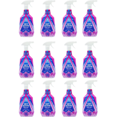 Astonish Oxy Active Fabric Stain Remover Trigger Spray Vegan Friendly 12 x 750ml Astonish Oxy Active Fabric Stain Remover Trigger Spray Vegan Friendly 12 x 750ml