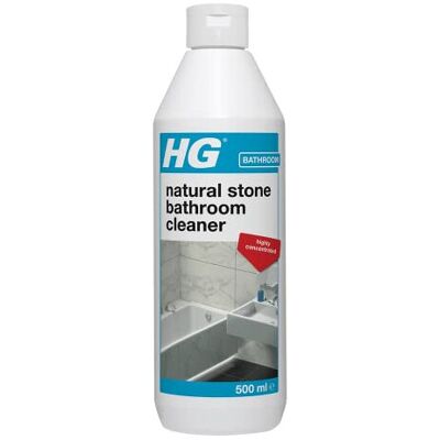 HG Natural Stone Bathroom Cleaner, Bath & Shower Cleaner for Tiles, Highly Conce HG Natural Stone Bathroom Cleaner, Bath & Shower Cleaner for Tiles, Highly Conce