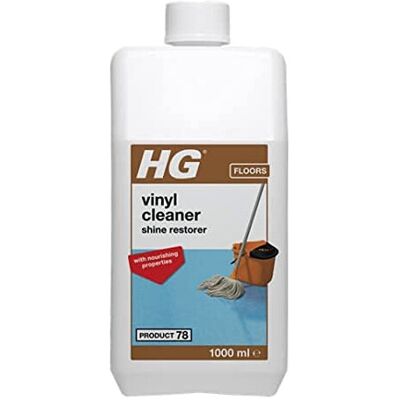 HG Vinyl Floor Cleaner & Shine Restorer, LVT Floor Cleaner & Linoleum Floor Clea HG Vinyl Floor Cleaner & Shine Restorer, LVT Floor Cleaner & Linoleum Floor Clea
