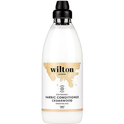 Wilton London Cedarwood Eco-Friendly Gentle Fabric Conditioner 40 Washes 1L - Ve Wilton London Cedarwood Eco-Friendly Gentle Fabric Conditioner 40 Washes 1L - Ve