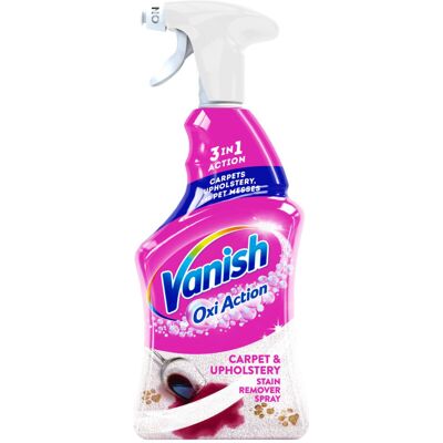 Vanish Professional Oxi Action Carpet and Upholstery Stain Remover Spray 1L, 30 Vanish Professional Oxi Action Carpet and Upholstery Stain Remover Spray 1L, 30