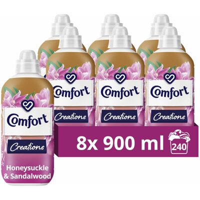 Comfort Creations Honeysuckle & Sandalwood Fabric Conditioner 240 washes - Stay Comfort Creations Honeysuckle & Sandalwood Fabric Conditioner 240 washes - Stay