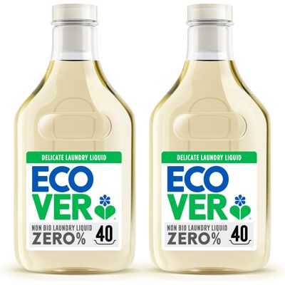Ecover Zero Non-Bio Laundry Detergent for Sensitive Skin, Baby Laundry Washing L Ecover Zero Non-Bio Laundry Detergent for Sensitive Skin, Baby Laundry Washing L
