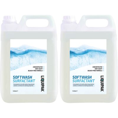 Liquipak (2x5 Litres) SoftWash Surfactant Detergent Liquipak (2x5 Litres) SoftWash Surfactant Detergent