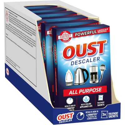 Oust Powerful All Purpose Descaler, New Formula, Limescale Remover – Ideal for Kettle Oust Powerful All Purpose Descaler, New Formula, Limescale Remover – Ideal for Kettle
