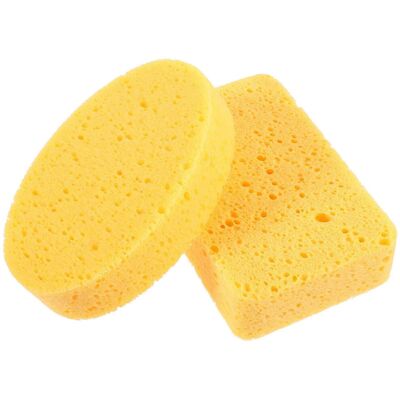 Kricely (As show, One size) 2pcs Household Cellulose Sponge Multi-functional Cleaning Sp Kricely (As show, One size) 2pcs Household Cellulose Sponge Multi-functional Cleaning Sp