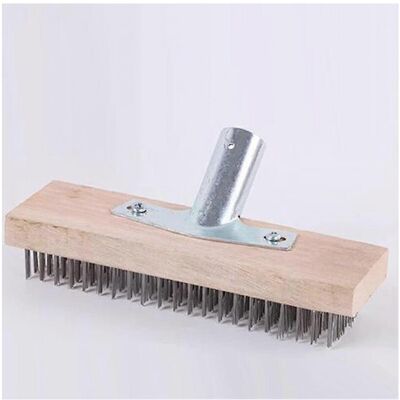Unbranded Metal broom 30cm steel, metal broom (without wooden handle) Unbranded Metal broom 30cm steel, metal broom (without wooden handle)