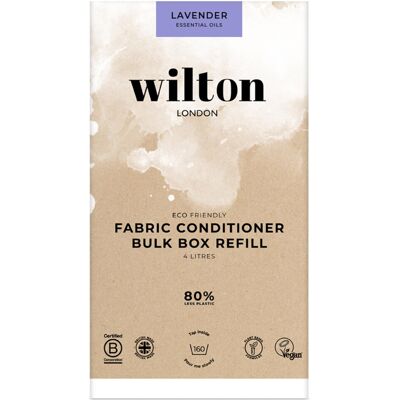 Wilton London Lavender Eco-Friendly Gentle Fabric Conditioner 160 Washes (4L) Re Wilton London Lavender Eco-Friendly Gentle Fabric Conditioner 160 Washes (4L) Re