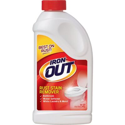 Iron OUT Powder Rust Stain Remover, Remove and Prevent Rust Stains in Bathrooms, Iron OUT Powder Rust Stain Remover, Remove and Prevent Rust Stains in Bathrooms,