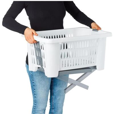 Unbranded (Default) GEEZY Folding Laundry Basket with Foldable Legs - Lightweight Ventilat Unbranded (Default) GEEZY Folding Laundry Basket with Foldable Legs - Lightweight Ventilat
