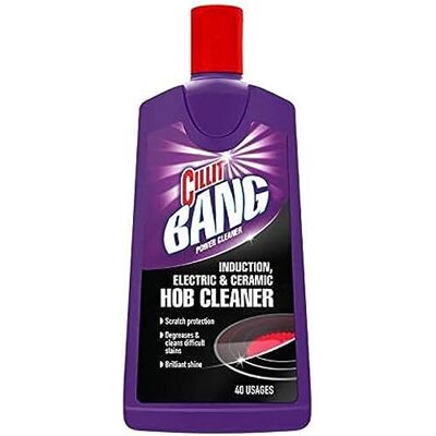 Cillit Bang Hob Cleaner, For Cleaning Burnt-on Stains, Ovens and Stovetops, 200m Cillit Bang Hob Cleaner, For Cleaning Burnt-on Stains, Ovens and Stovetops, 200m