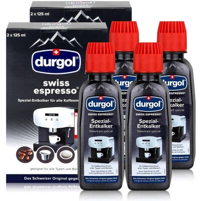 Durgol Swiss Espresso, Descaler and Decalcifier for All Brands of Espresso Machi Durgol Swiss Espresso, Descaler and Decalcifier for All Brands of Espresso Machi