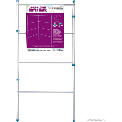 Brand:-Prima 2 Fold Clothes Dryer Rack Airer Brand:-Prima 2 Fold Clothes Dryer Rack Airer