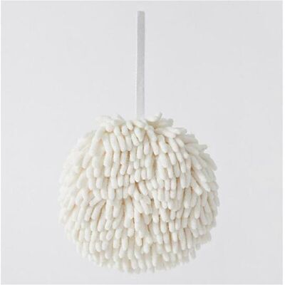 Unbranded (As show, One size) White Thickened Chenille Fabrics Soft Bathroom Accessories K Unbranded (As show, One size) White Thickened Chenille Fabrics Soft Bathroom Accessories K