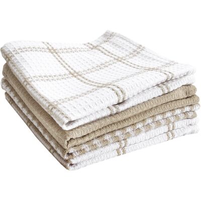 Tefal T-fal Premium Waffle Dish Cloths: Highly Absorbent Super Soft - 100% Cotton 12 Tefal T-fal Premium Waffle Dish Cloths: Highly Absorbent Super Soft - 100% Cotton 12