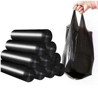 Unbranded (As show, One size) Black Waterproof Ripstop Bin Bag Handle (10 Rolls) Unbranded (As show, One size) Black Waterproof Ripstop Bin Bag Handle (10 Rolls)