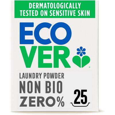 Ecover Zero Non-Bio Laundry Detergent Powder, For Sensitive Skin, Laundry Washin Ecover Zero Non-Bio Laundry Detergent Powder, For Sensitive Skin, Laundry Washin