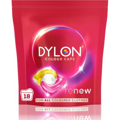 Dylon Colour Caps - 18 Wash Loads - Colour Laundry Detergent Dylon Colour Caps - 18 Wash Loads - Colour Laundry Detergent