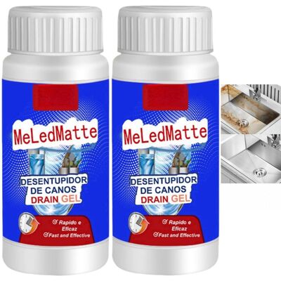 Gogerstar 2pcs Powerful Pipe Dredging Agent Meledmatte,Sink Drain Unblocker,Powerful Sink Gogerstar 2pcs Powerful Pipe Dredging Agent Meledmatte,Sink Drain Unblocker,Powerful Sink