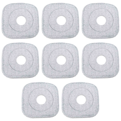 Unbranded 8Pcs Mop Cloth for Mop Cleaning Floors Mop Pads Cloth Unbranded 8Pcs Mop Cloth for Mop Cleaning Floors Mop Pads Cloth
