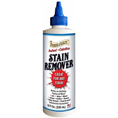 Parker & Bailey Liquid Stain Remover - Instant Stain Removal on Laundry Clothing Parker & Bailey Liquid Stain Remover - Instant Stain Removal on Laundry Clothing