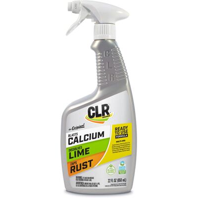 CLR Brands Calcium Lime & Rust Remover Blasts Calcium Dissolves Lime Deposits CLR Brands Calcium Lime & Rust Remover Blasts Calcium Dissolves Lime Deposits