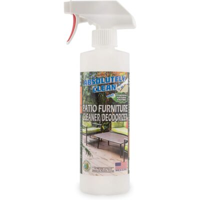 Absolutely Clean Amazing Patio Furniture Cleaner - Natural Enzymes Easily Remove Dirt Bird Dropp Absolutely Clean Amazing Patio Furniture Cleaner - Natural Enzymes Easily Remove Dirt Bird Dropp