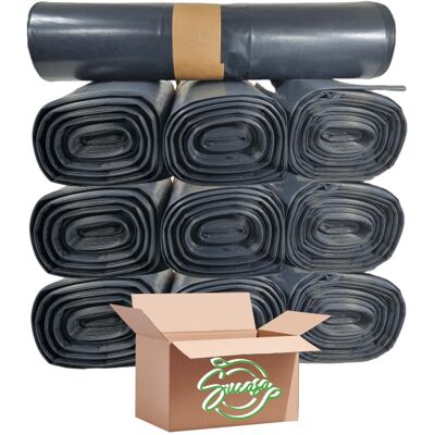 SUCASA Bin Bags Heavy Duty Black Bin Bags: 200 Pack Bin Bags Thick, Biodegradable & Com SUCASA Bin Bags Heavy Duty Black Bin Bags: 200 Pack Bin Bags Thick, Biodegradable & Com