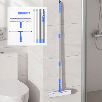 YouseaHome Professional Window Cleaning Kit with Telescopic Pole & Squeegee - 65" Glass Cle YouseaHome Professional Window Cleaning Kit with Telescopic Pole & Squeegee - 65" Glass Cle