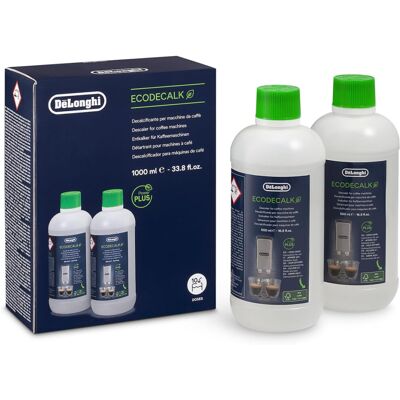 DeLonghi Coffee Machine Descaler 2x500ml Universal Cleaner for 10 Uses DeLonghi Coffee Machine Descaler 2x500ml Universal Cleaner for 10 Uses
