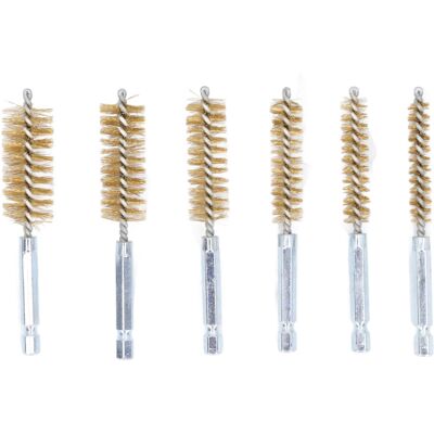 Unbranded 6PCS Bore Brush 4in Rust Proof Twisted Wire Unbranded 6PCS Bore Brush 4in Rust Proof Twisted Wire