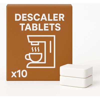 Stormbrew Descaling Descaler Pack of 10 Coffee Machine Cleaning Tablets for All Tassimo, S Stormbrew Descaling Descaler Pack of 10 Coffee Machine Cleaning Tablets for All Tassimo, S