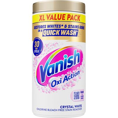 Vanish Gold Oxi Action Stain Remover & Whitening Booster Powder For Whites 1.9 k Vanish Gold Oxi Action Stain Remover & Whitening Booster Powder For Whites 1.9 k