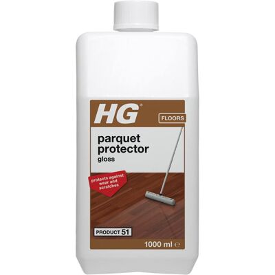 HG Parquet Floor Protector, Parquet Floor Polish & Floor Sealer, Gloss Finish, N HG Parquet Floor Protector, Parquet Floor Polish & Floor Sealer, Gloss Finish, N