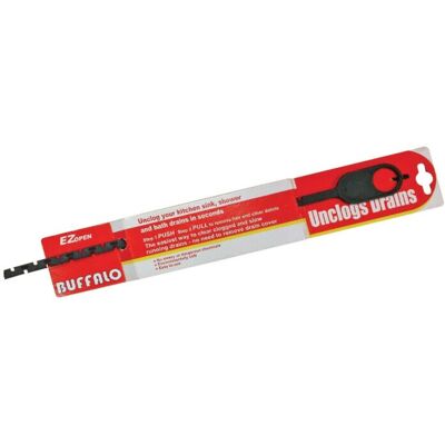 Buffalo Ezopen Drain Unclogger 40cm No Messy or Dangerous Chemicals Buffalo Ezopen Drain Unclogger 40cm No Messy or Dangerous Chemicals