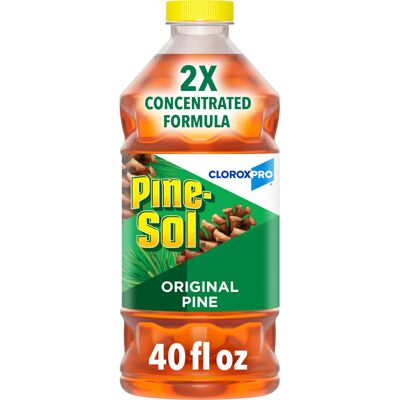 Pine-Sol Pine Sol Multi-Surface Cleaner, CloroxPro, 2X Concentrated Formula, All-Purpose Pine-Sol Pine Sol Multi-Surface Cleaner, CloroxPro, 2X Concentrated Formula, All-Purpose