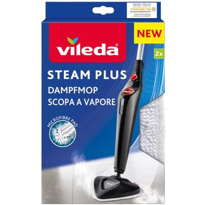 Vileda Steam Mop Refill Pads, Pack of 2 Vileda Steam Mop Refill Pads, Pack of 2