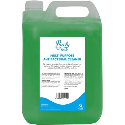 Blake & White Blake and White Antibacterial Multi Surface Cleaner 5L - Purely Smile Powerful G Blake & White Blake and White Antibacterial Multi Surface Cleaner 5L - Purely Smile Powerful G