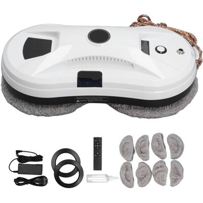 Unbranded (EU Plug 220V) Window Cleaning Robot 5600Pa Suction Smart Cleaner Remote US Plug Unbranded (EU Plug 220V) Window Cleaning Robot 5600Pa Suction Smart Cleaner Remote US Plug