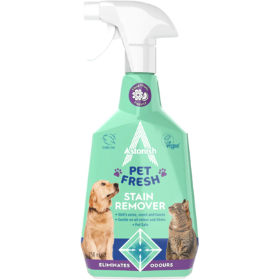 Astonish Pet Fresh Pet Stain Remover Spray 750ml Astonish Pet Fresh Pet Stain Remover Spray 750ml