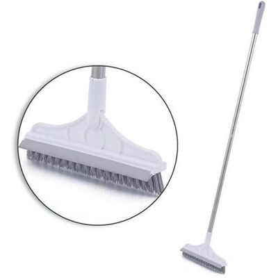 Unbranded (White) 1PC 2in1 Floor Brush Scrub 120 Rotatable Cleaning Tool Household with Lo Unbranded (White) 1PC 2in1 Floor Brush Scrub 120 Rotatable Cleaning Tool Household with Lo