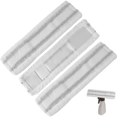 Unbranded Pack of 3 Microfiber Cloths for Karcher Window Cleaner WV1 WV50 WV75, Microfiber Unbranded Pack of 3 Microfiber Cloths for Karcher Window Cleaner WV1 WV50 WV75, Microfiber