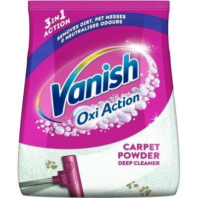 Vanish Gold Oxi Action Upholstery & Carpet Cleaner, Stain Remover Powder for Lar Vanish Gold Oxi Action Upholstery & Carpet Cleaner, Stain Remover Powder for Lar