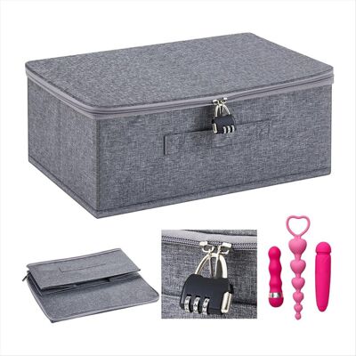 Unbranded Discreet Lockable Adult Toy Bag Storage Organizer Toy Bag Storage Bins Case with Unbranded Discreet Lockable Adult Toy Bag Storage Organizer Toy Bag Storage Bins Case with