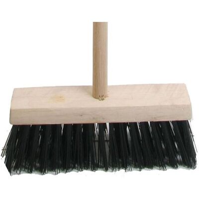 Faithfull Broom Pvc 325mm (13in) Head Complete With Handle Faithfull Broom Pvc 325mm (13in) Head Complete With Handle