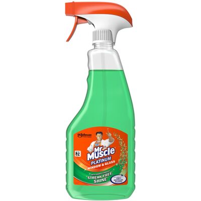 Mr Muscle Platinum Window Glass Cleaner Spray 750 ml Mr Muscle Platinum Window Glass Cleaner Spray 750 ml